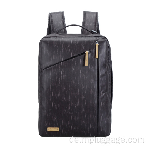 Lederoberflächen -Business -Laptop -Rucksackanpassung